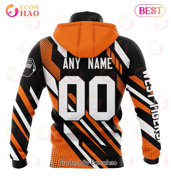 NRL Wests Tigers Special MotoCross Concept 3D Hoodie