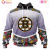 NHL Buffalo Sabres Specialized Sport Fights Again All Cancer 3D Hoodie