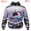 NHL Columbus Blue Jackets Specialized Sport Fights Again All Cancer 3D Hoodie