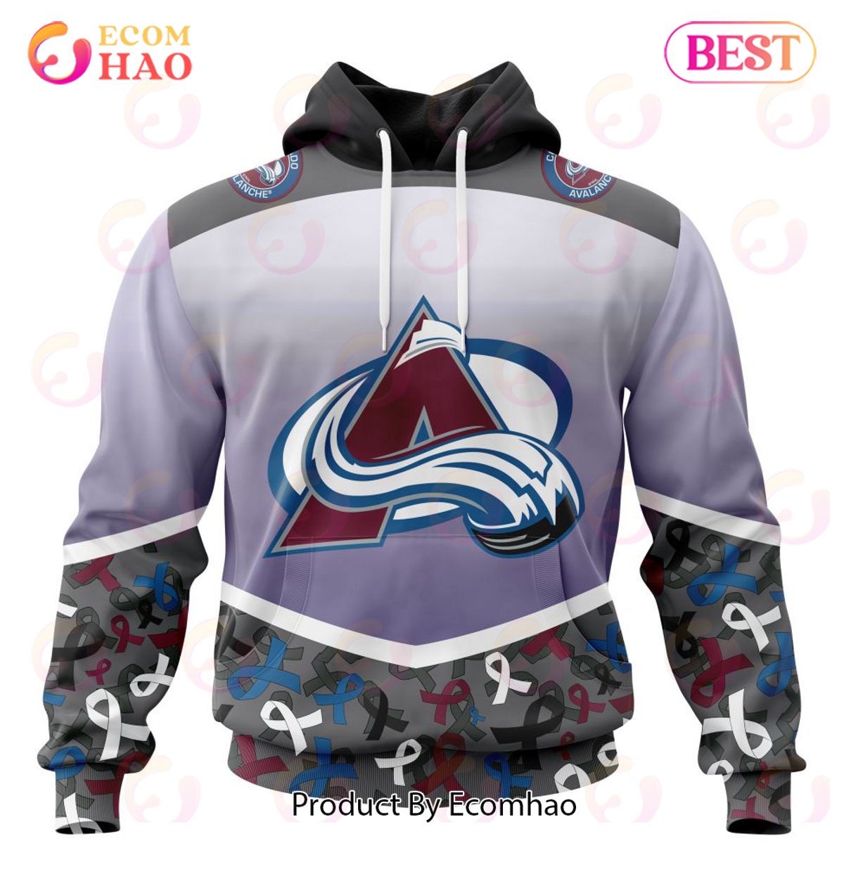 NHL Buffalo Sabres Specialized Sport Fights Again All Cancer 3D Hoodie