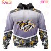 NHL New Jersey Devils Specialized Sport Fights Again All Cancer 3D Hoodie