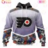 NHL Pittsburgh Penguins Specialized Sport Fights Again All Cancer 3D Hoodie