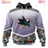 NHL Pittsburgh Penguins Specialized Sport Fights Again All Cancer 3D Hoodie
