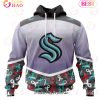 NHL St. Louis Blues Specialized Sport Fights Again All Cancer 3D Hoodie