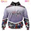 NHL Winnipeg Jets Specialized Sport Fights Again All Cancer 3D Hoodie