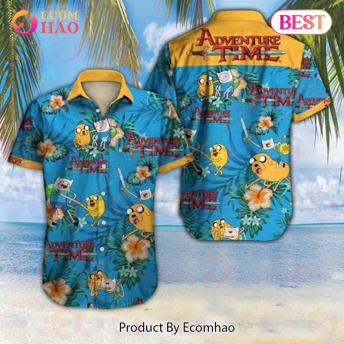 Adventure Time Hawaiian Shirt