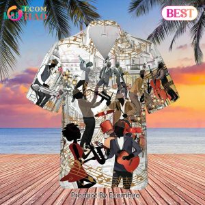 All You Need Is Jazz Summer Vacation Short Sleeve Hawaiian Shirt