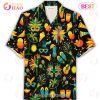 Aloha Hibiscus Sky Blue Hawaiian Beach Summer Shirt