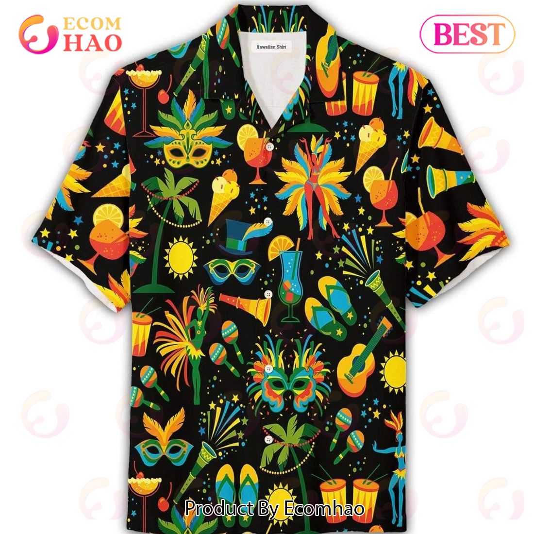 Aloha Mardi Gras Festival Summer Hawaii Shirt