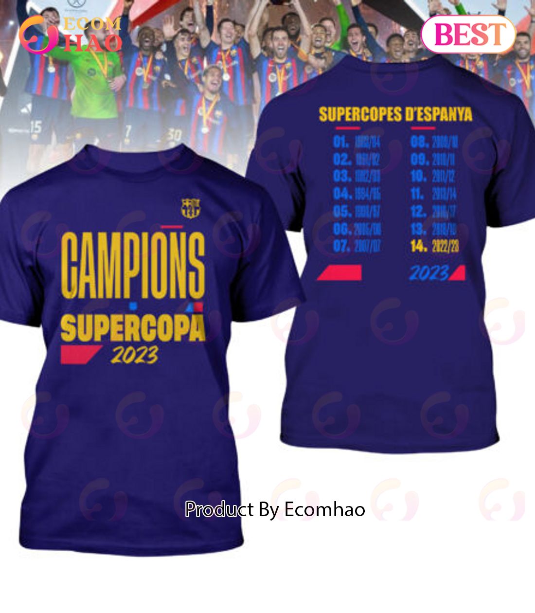 FC Barcelona Super Campions T-Shirt