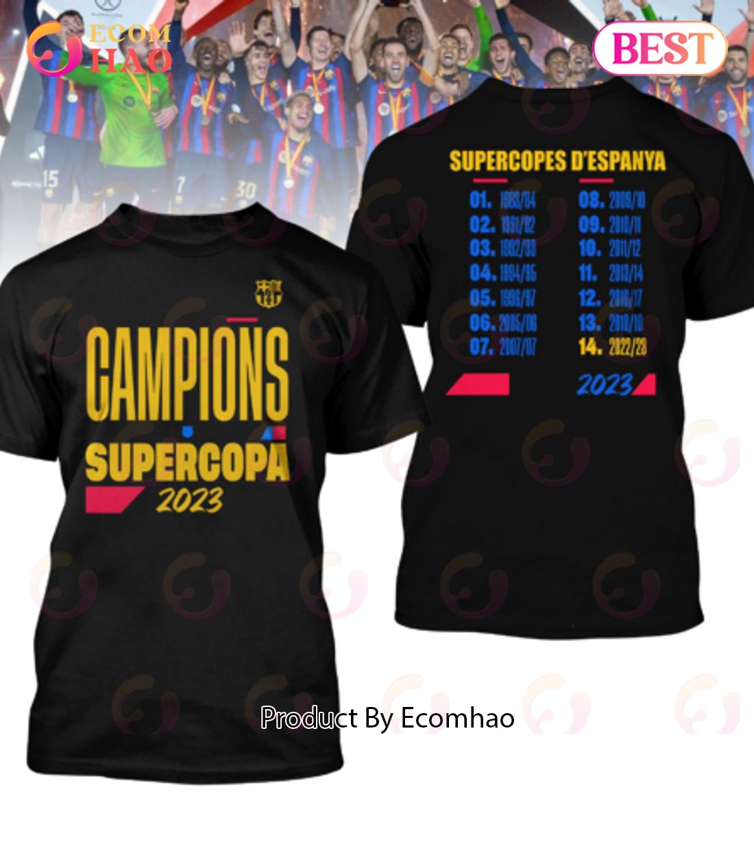 FC Barcelona Super Campions T-Shirt