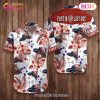 American Flag Flamingo Hawaiian Shirt