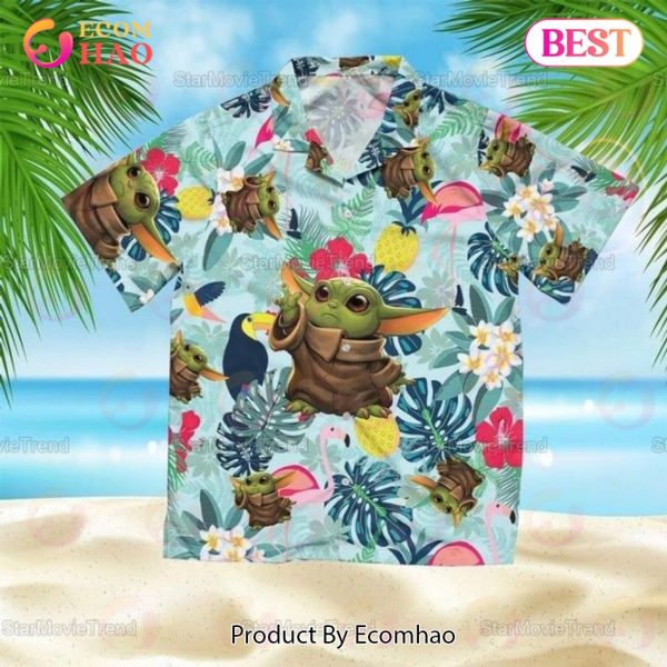 Baby Yoda Movies Star Wars Hawaiian Shirt