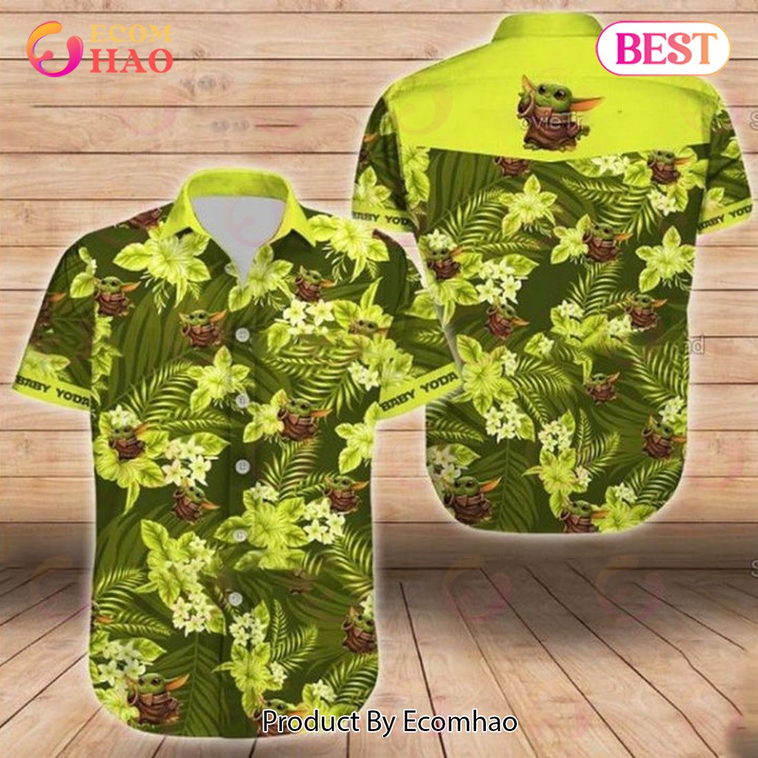 Baby Yoda Star Wars Movie For Men And Women Hawaiian Shirt