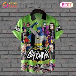 Batman 3 Print Hawaiian Shirt