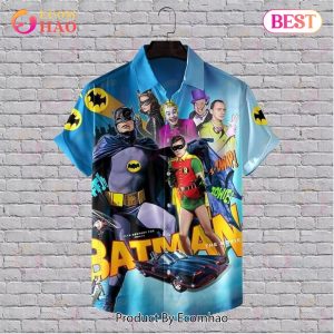 Batman Print Hawaiian Shirt
