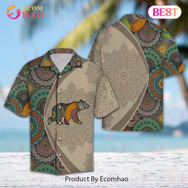 Bear Animal Lovers Hawaiian Shirt