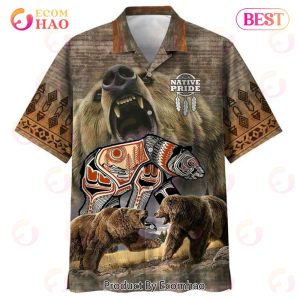 Bear Native Pride Hawaiian Shirt