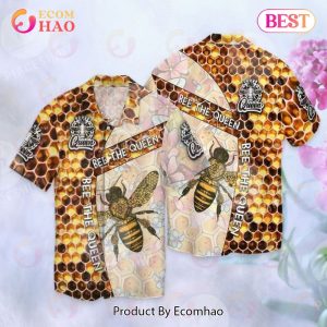 Bee The Queen Hawaiian Shirt