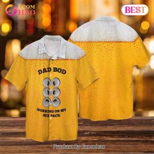 Beer Dag Bod Working On My Six Pack Gift Hawaiian Shirt