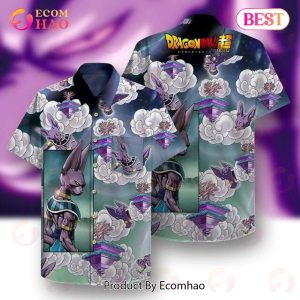 Beerus Dragon Ball Z Hawaiian Shirt