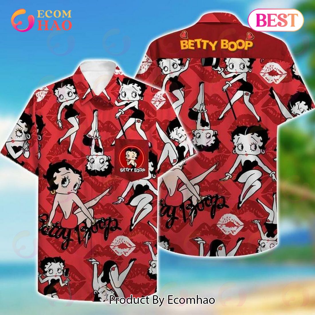 Betty Boop Ii Hawaiian Shirt
