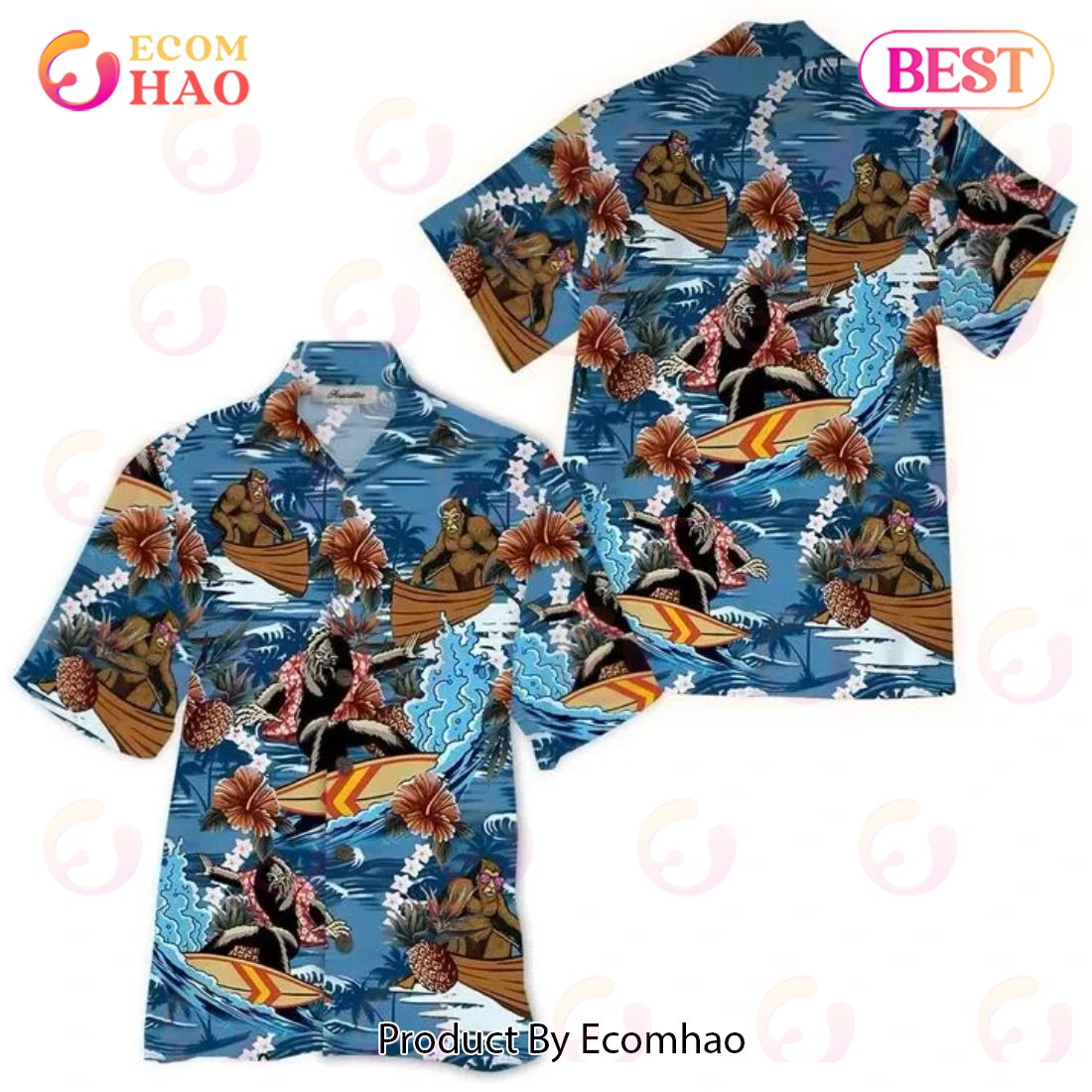 Bigfoot Iv Hawaiian Shirt