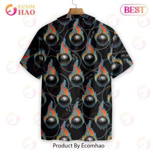 Bowling In Fire Seamless Pattern Hawaiian Shirt Bowling In Fire Seamless Pattern Hawaiian Shirt