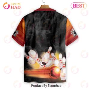 Bowling Smoke Background Hawaiian Shirt Bowling Smoke Background Hawaiian Shirt