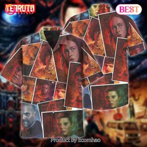 Characters Stranger Things 4 Halloween Hawaii Shirt