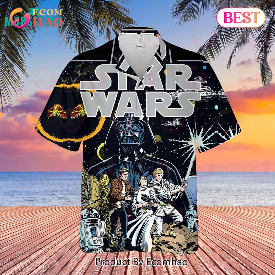 Classic Star Wars Summer For Star Wars Lovers Hawaiian Shirt