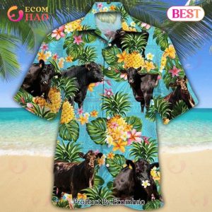 Cow 4 Print Hawaiian Shirt
