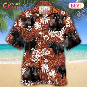 Cow 5 Print Hawaiian Shirt