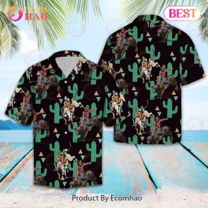 Cowboy And Cactus Hawaiian Shirt