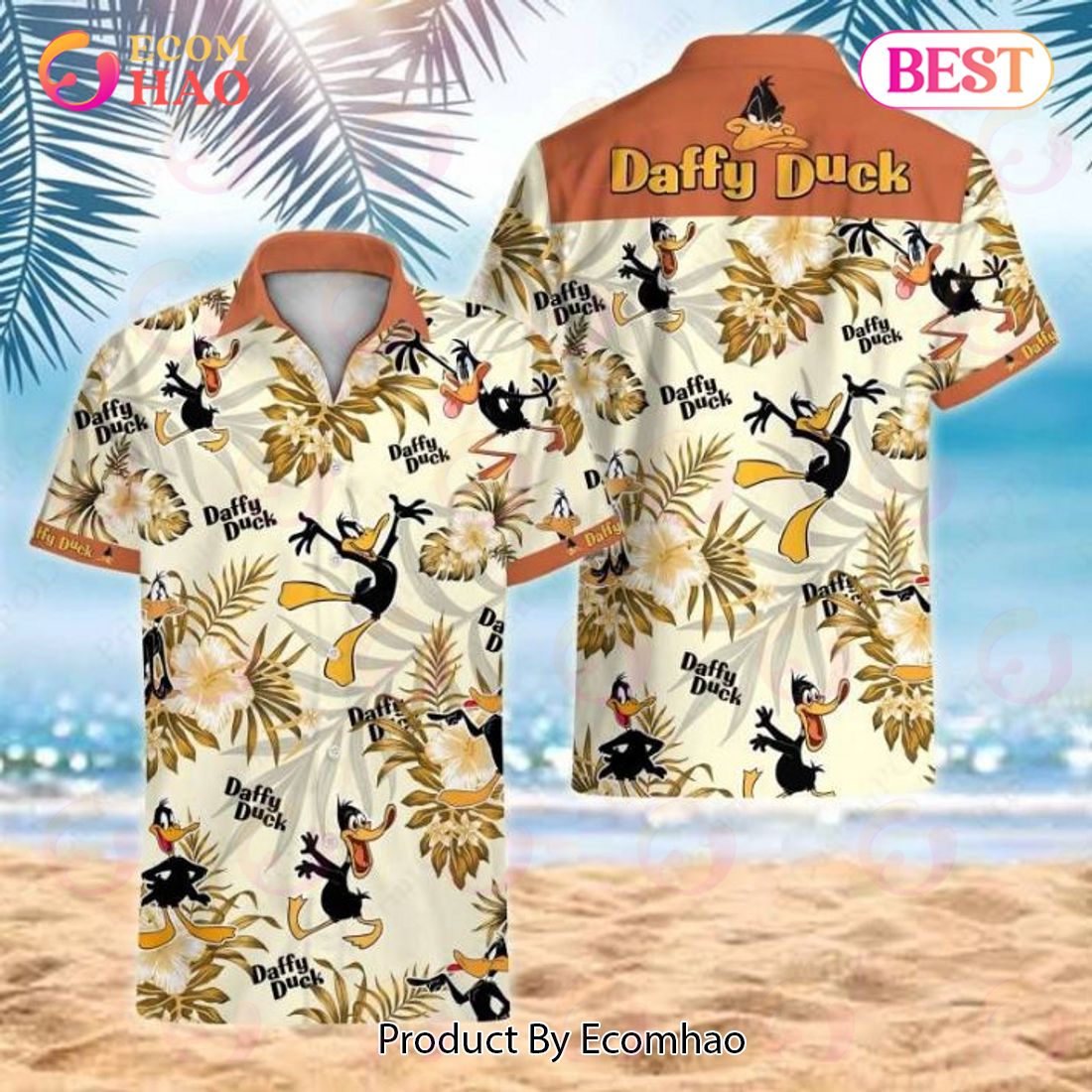 Daffy Duck Hawaiian Shirt
