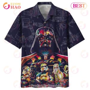 Darth Vader Star Wars Print Hawaiian Shirt
