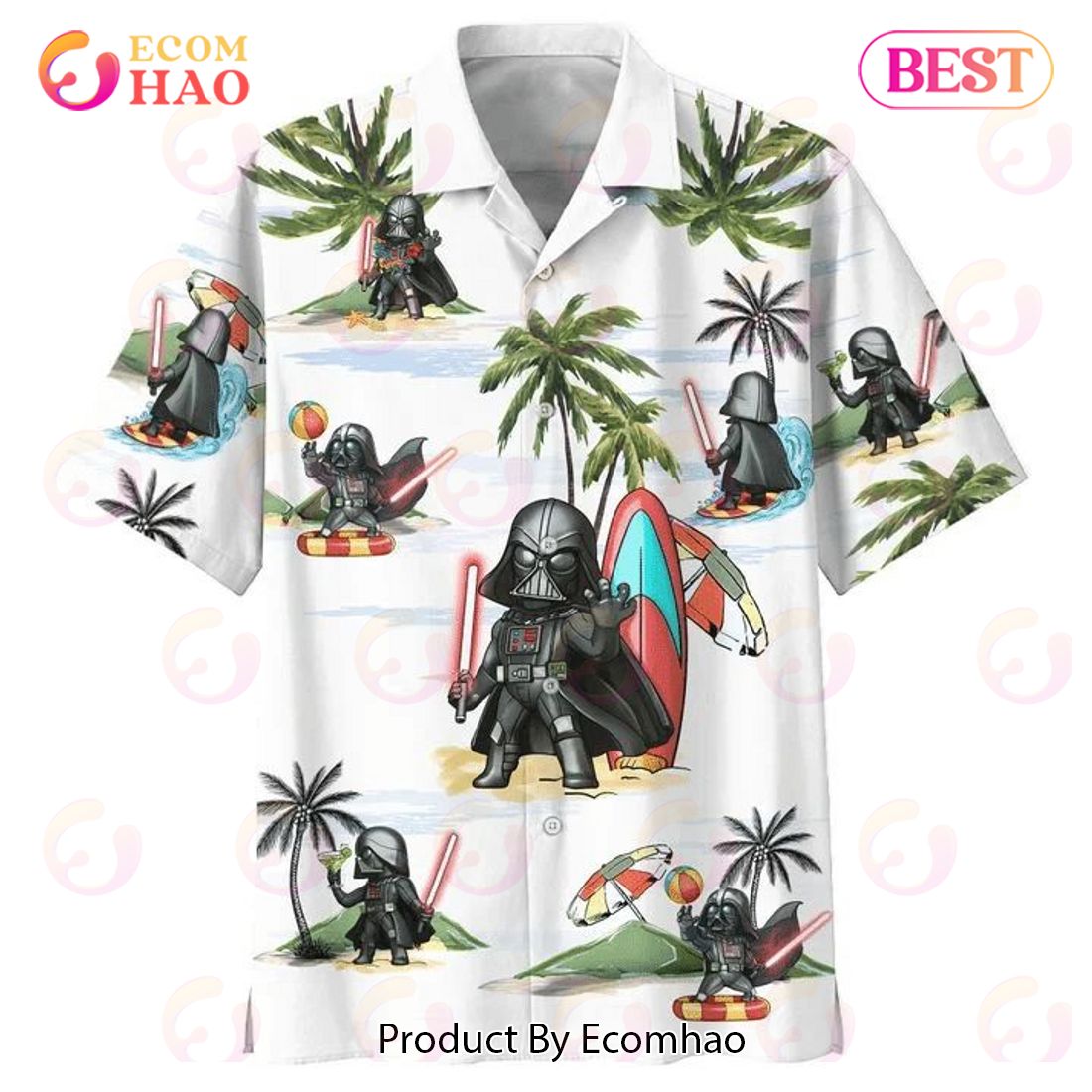 Darth Vader Summer Time 9 Print Hawaiian Shirt