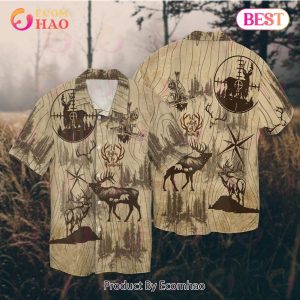 Deer Hunting I_d Rather Be Hunting Hawaiian Shirt