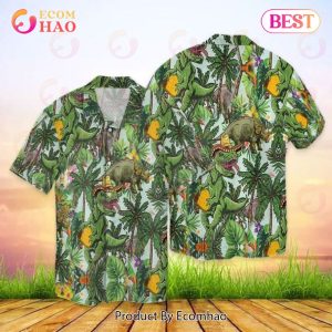 Dinosaur Hawaiian Shirt