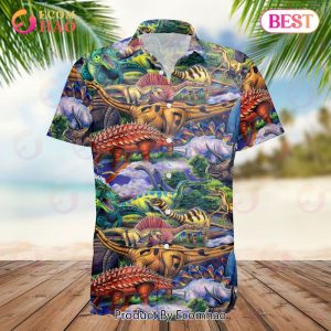 Dinosauria Dinosaur Hawaiian Shirt Gift For Dinosaurs Lover