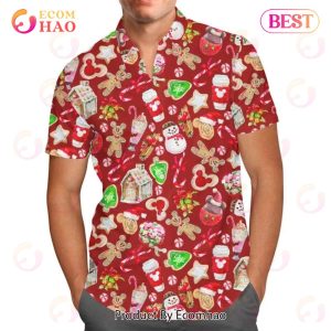 Disney Christmas Snack Goals Christmas Disney Hawaiian Shirt