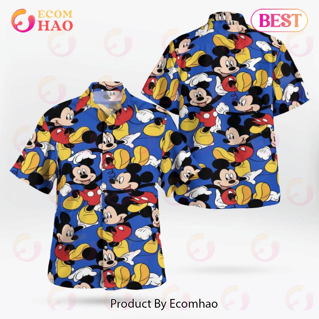 Disney Mickey , Disney Mickey Gift, Hawaiian Shirt
