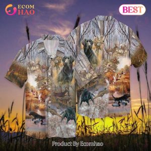 Dog Hunting Hawaiian Shirt