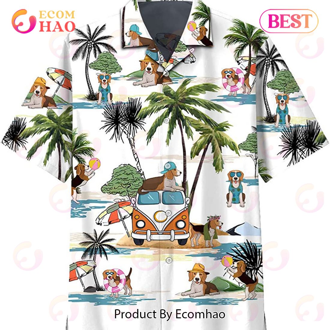 Dog Summer Hawaiian Shirt