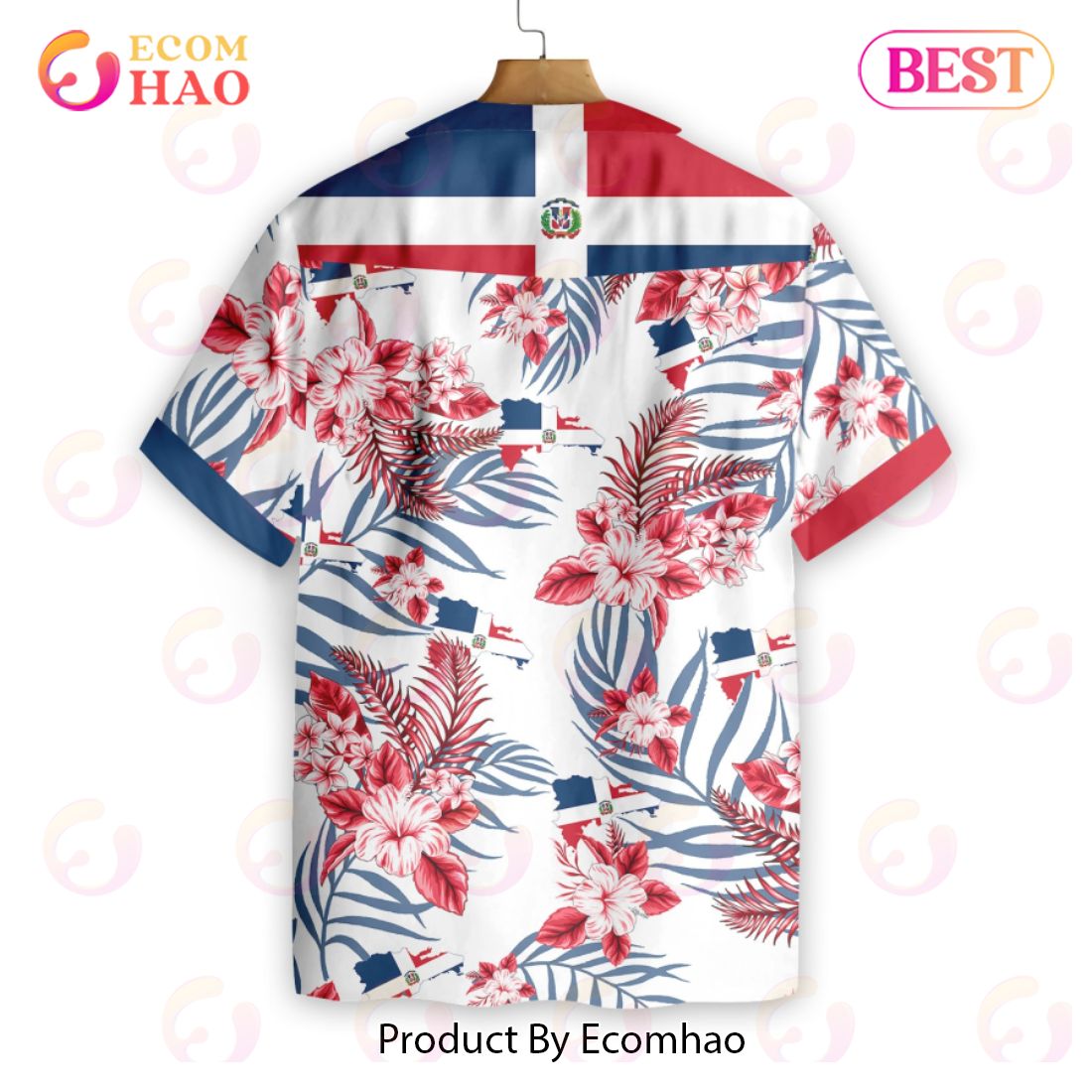 Dominican Proud Hawaiian Shirt