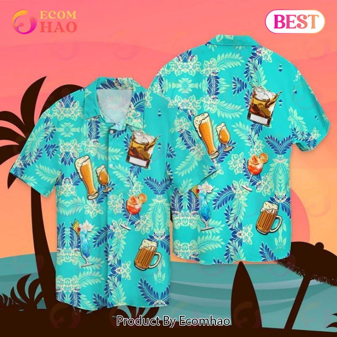 Drink Summer Hawaiian Shirt