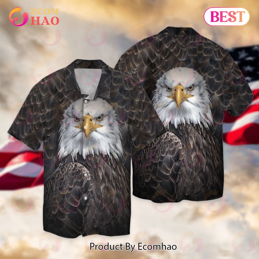 Eagle Gift Hawaiian Shirt