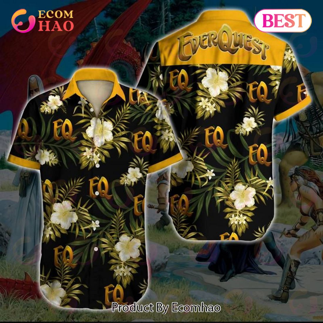 Everquest Hawaiian Shirt