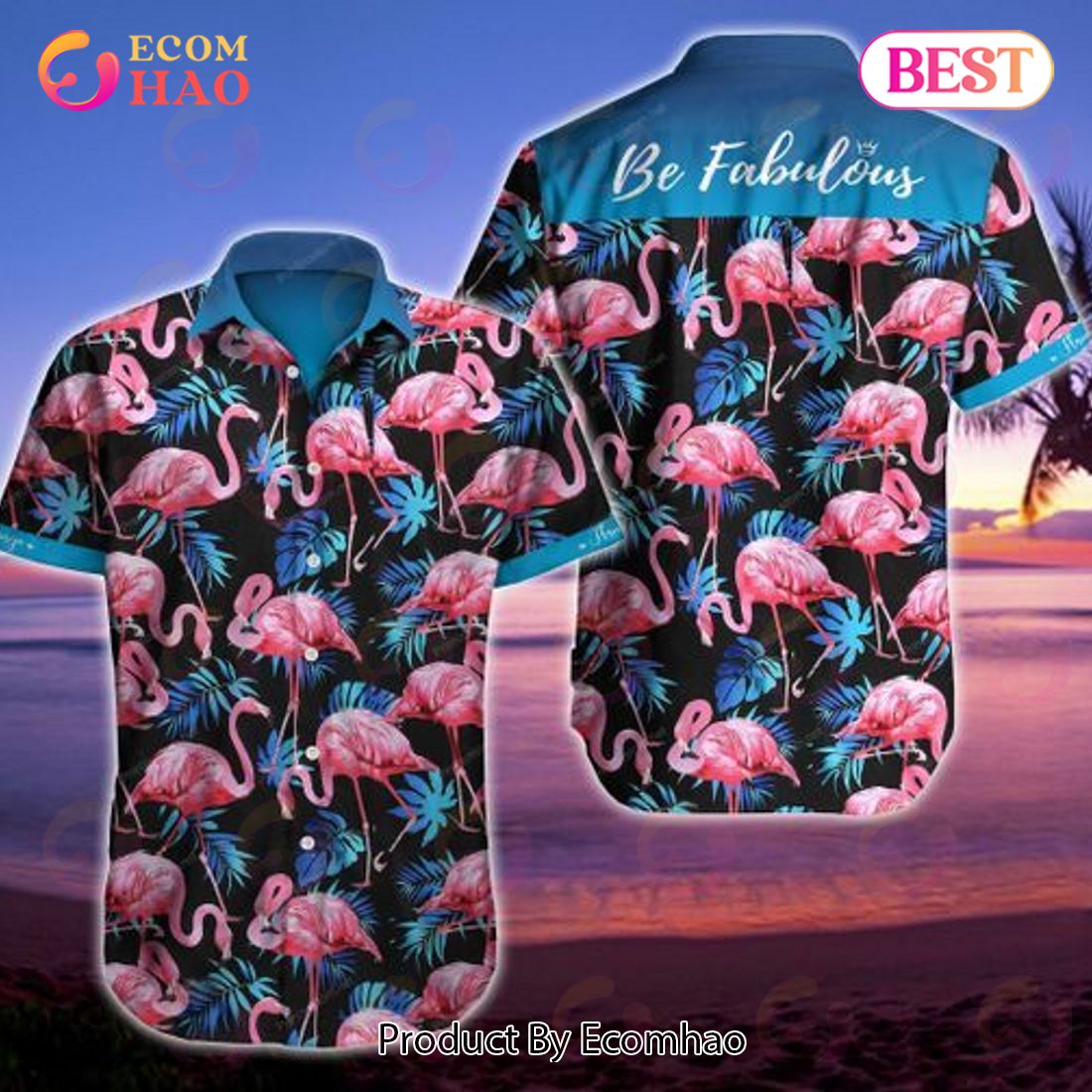 Flamingo Hawaiian Shirt – Teeruto