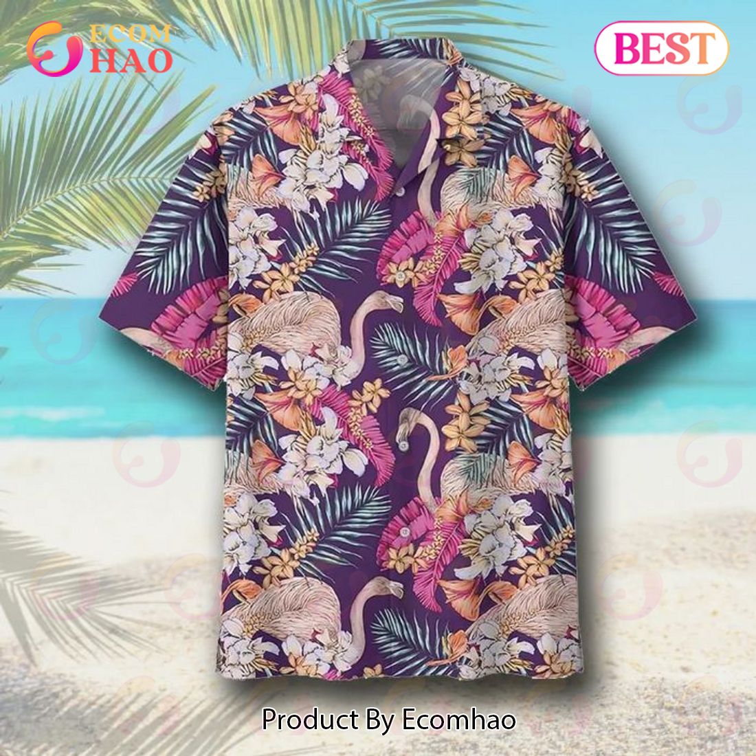 Flamingo Iv Hawaiian Shirt